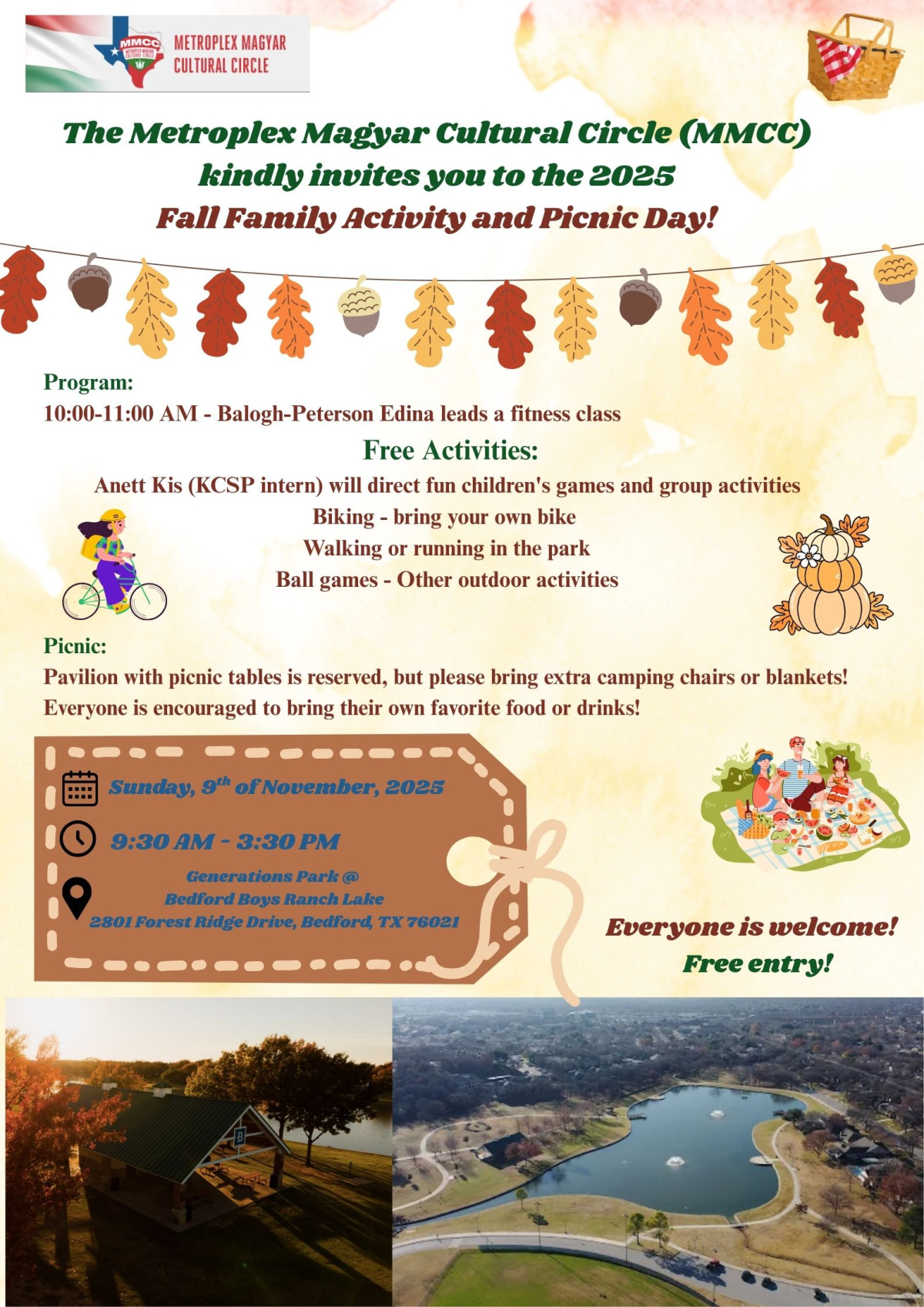 Fall Family Activity and Picnic Day